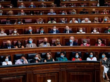 La bancada socialista asiste al pleno del Congreso La bancada socialista asiste al pleno del Congreso