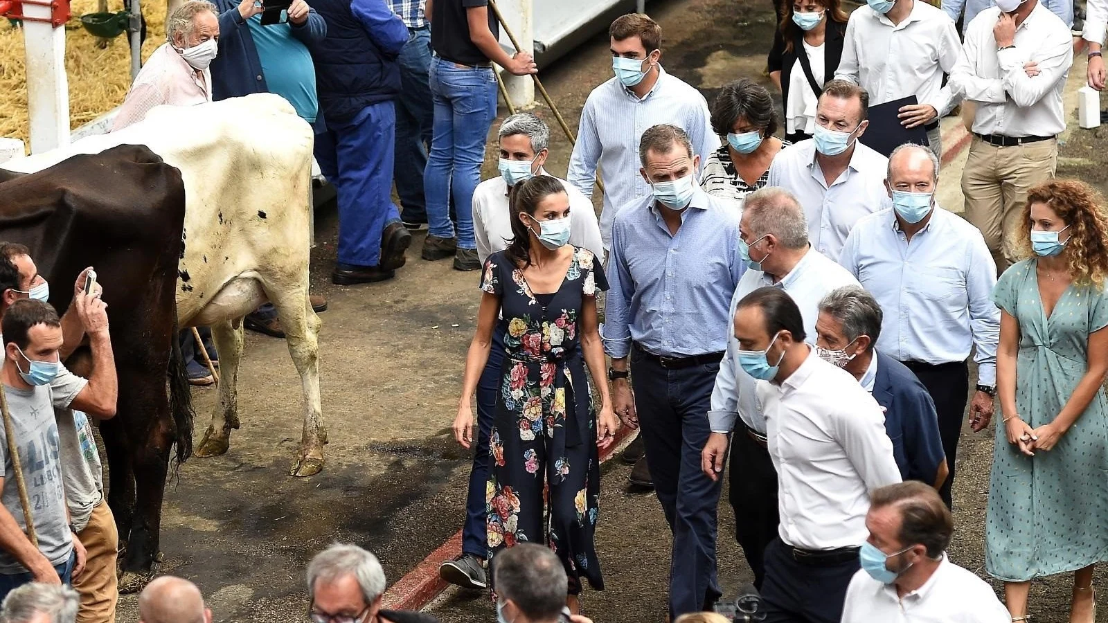 Visita de Felipe y Letizia a Cantabria