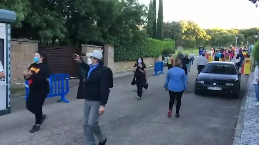 Pablo Iglesias denuncia en el juzgado los escraches ante su chalé de Galapagar Pablo Iglesias denuncia en el juzgado los escraches ante su chalé de Galapagar