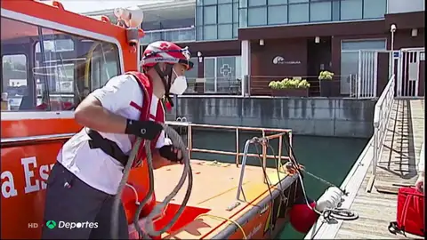 Dani Mallo, de portero del Deportivo de la Coruña a salvar vidas en el mar: "Siempre estamos preparados" Dani Mallo, de portero del Deportivo de la Coruña a salvar vidas en el mar: "Siempre estamos preparados"