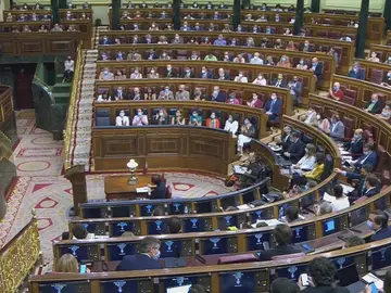 La bancada socialista asiste al completo al pleno del Congreso La bancada socialista asiste al completo al pleno del Congreso