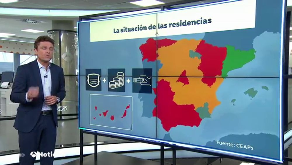 La mayoría de las residencias de España no están preparadas para una segunda oleada del coronavirus, según un estudio