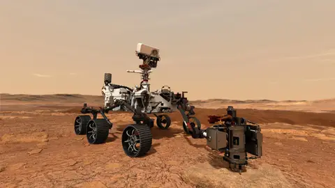 El rover 'Perseverance' pisará hoy suelo de Marte Con cerebro y 23 ojos: así es Perseverance, el robot que la NASA envía a Marte