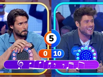 José Lamuño, imparable con Maná y sus ‘Labios compartidos’ en ‘Pasapalabra’ José Lamuño, imparable con Maná y sus ‘Labios compartidos’ en ‘Pasapalabra’