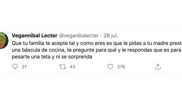 Tuit de @veganibalecter