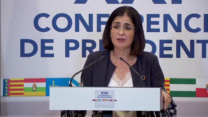 Carolina Darias, sobre la ausencia de Quim Torra: "Ser&aacute; &eacute;l quien tenga que responder por qu&eacute; lo ha hecho"