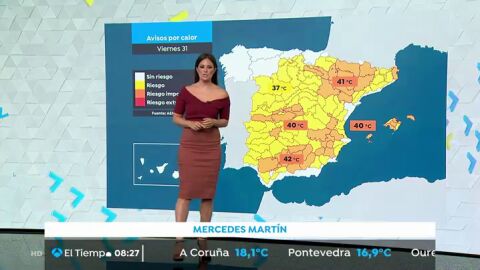 La ola de calor mantiene en alerta a 12 comunidades 