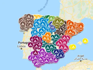 Mapa camping Mapa camping