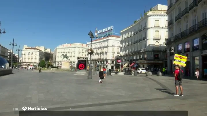 La visitas al centro de Madrid bajan un 80% durante el verano del coronavirus La visitas al centro de Madrid bajan un 80% durante el verano del coronavirus