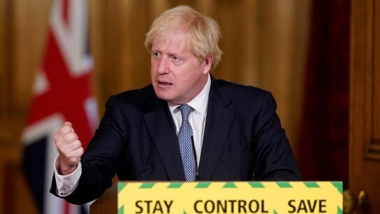 Boris Johnson, primer ministro de Reino Unido