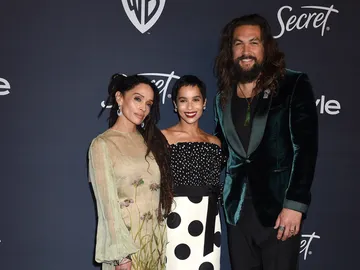 Jason Momoa, Lisa Bonet y Zöe Kravitz Jason Momoa, Lisa Bonet y Zöe Kravitz