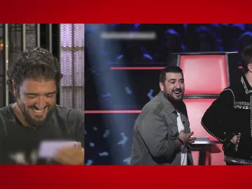 La divertida reacción de Antonio Orozco al recordar sus momentazos con Pablo López La divertida reacción de Antonio Orozco al recordar sus momentazos con Pablo López