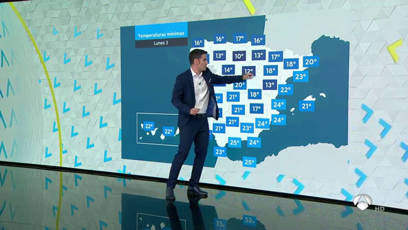 Este lunes descienden las temperaturas en la mitad este y sur con lluvias en Cataluña y Valencia