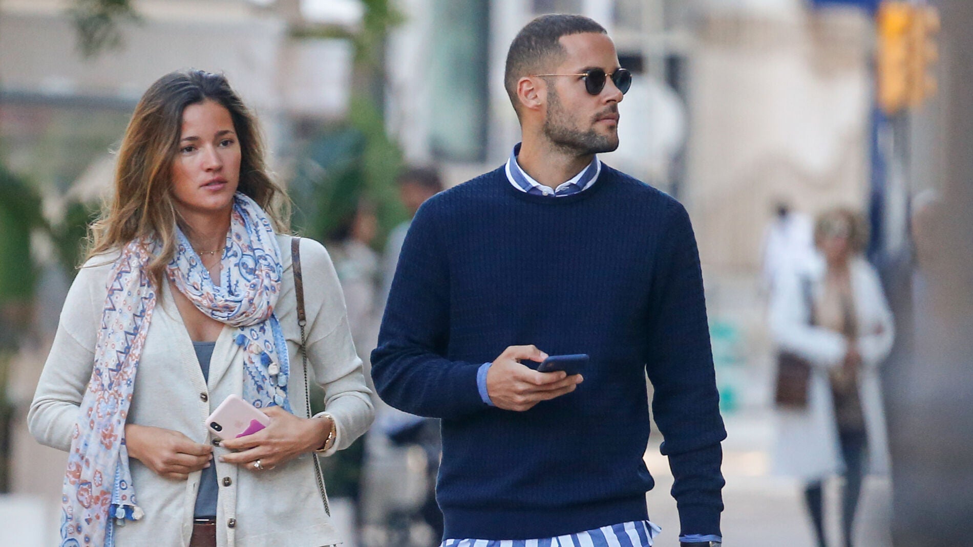 Malena Costa y Mario Suárez