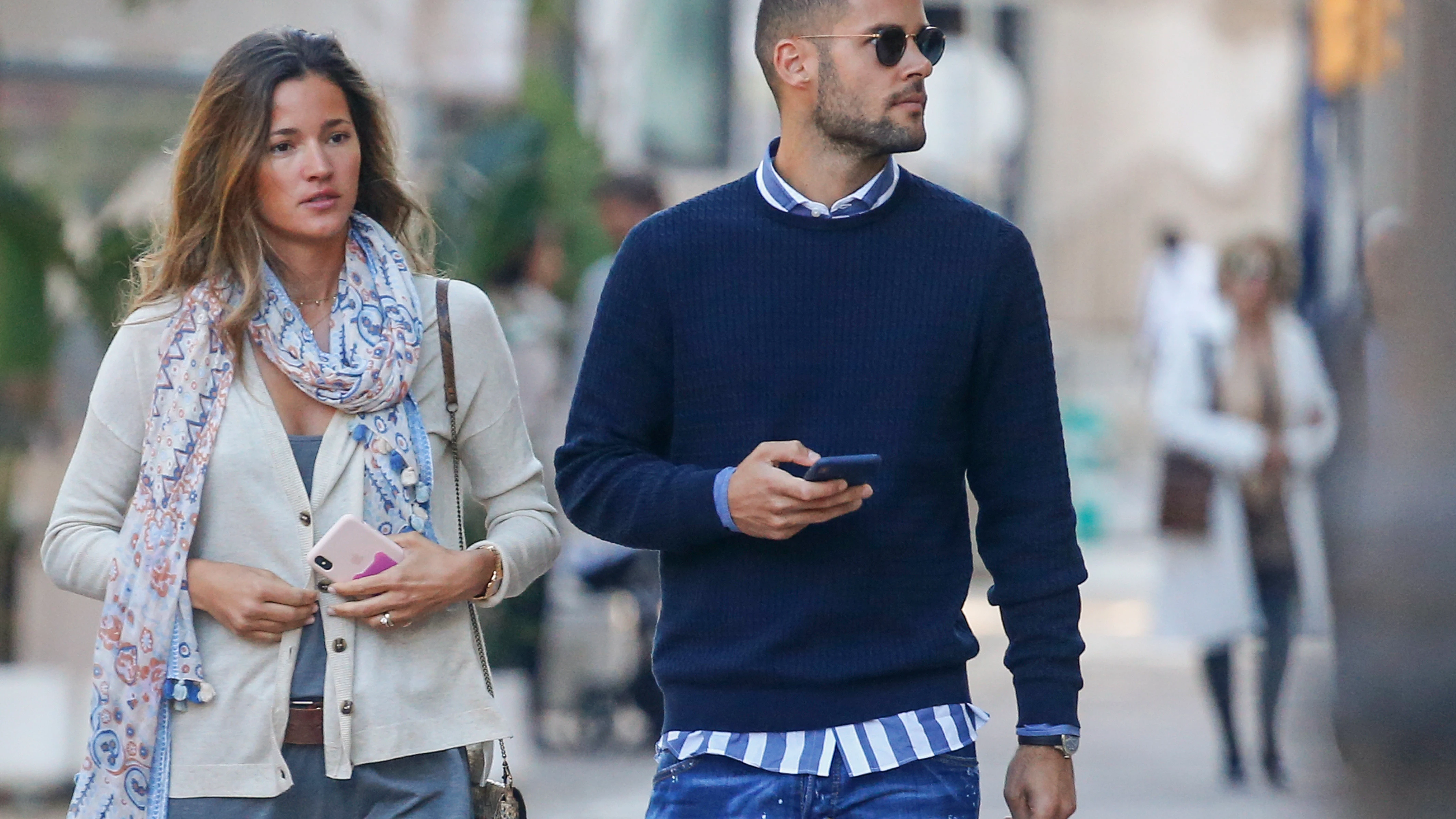 Malena Costa y Mario Suárez