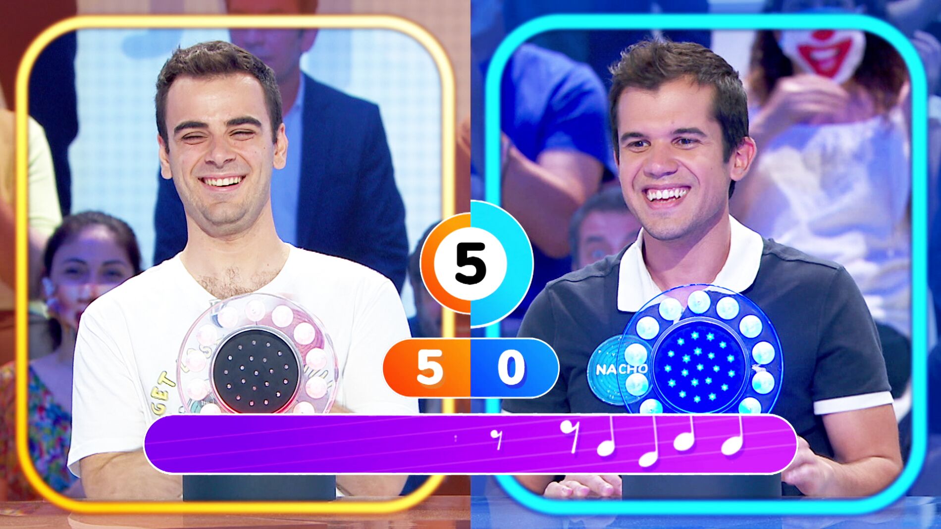 Nacho le refresca la memoria a Roberto Leal con ‘Partiendo la pana’ de Estopa