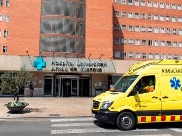 Vista del hospital Arnau de Vilanova de Lleida