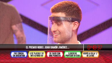 ¡'Los del bar' rozan el pleno! Un dato sobre Juan Ramón Jiménez les impide empatar con 'Los dispersos'
