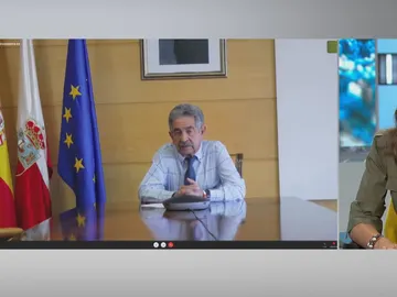 Miguel Ángel Revilla y Lorena García. Miguel Ángel Revilla y Lorena García.