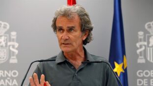 Fernando Sim&oacute;n durante la rueda de prensa este lunes en Madrid.
