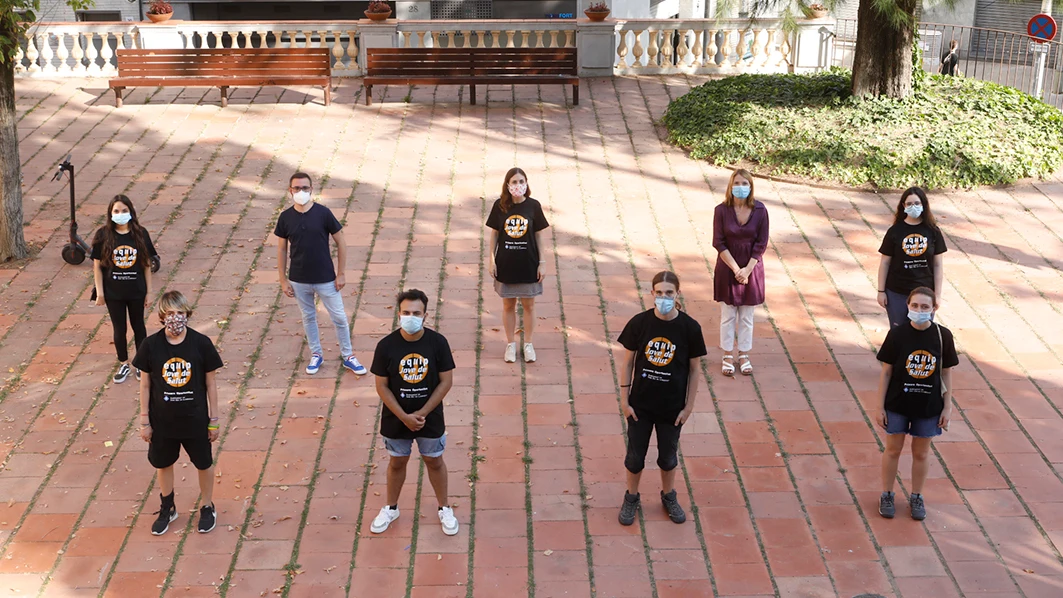 Un grupo de jóvenes recorrerá Sant Boi (Barcelona) para concienciar a la juventud de los riesgos del coronavirus Un grupo de jóvenes recorrerá Sant Boi (Barcelona) para concienciar a la juventud de los riesgos del coronavirus