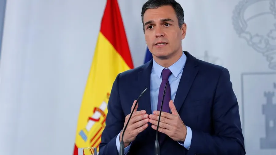 Comparecencia de Pedro S&aacute;nchez desde La Moncloa