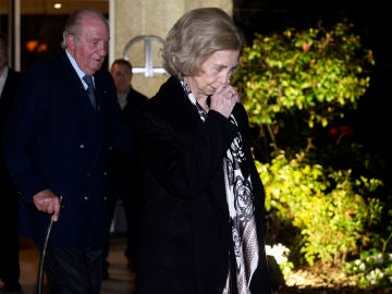La reina Sofía y el rey Juan Carlos I