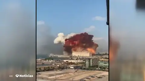 REEMPLAZO Al menos 30 muertos en una potente explosión en Beirut, Líbano REEMPLAZO Al menos 30 muertos en una potente explosión en Beirut, Líbano