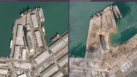 Investigan el origen de las explosiones en Beirut Explosiones Beirut