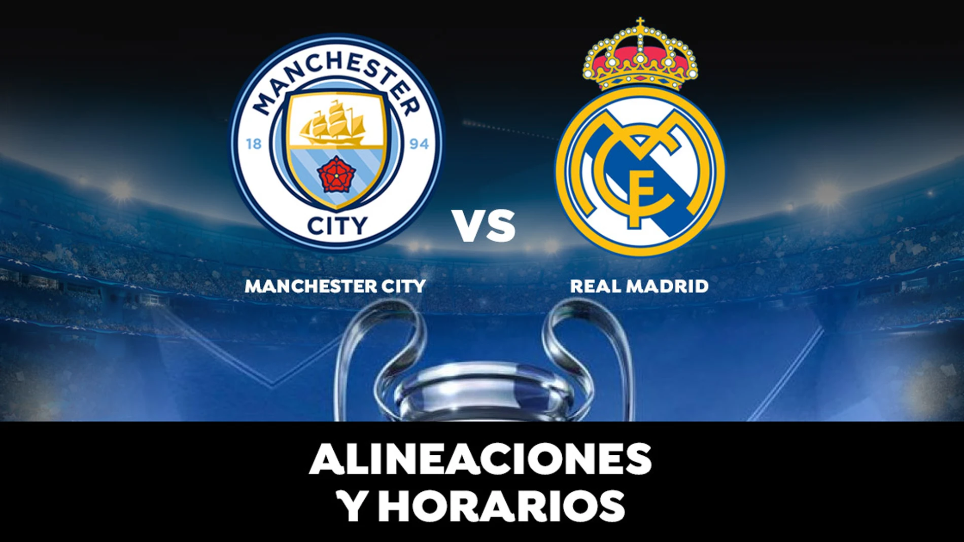 Manchester City - Real Madrid: Alineación del Real Madrid y dónde ver el partido de hoy de Champions League en directo Manchester City - Real Madrid: Alineación del Real Madrid y dónde ver el partido de hoy de Champions League en directo