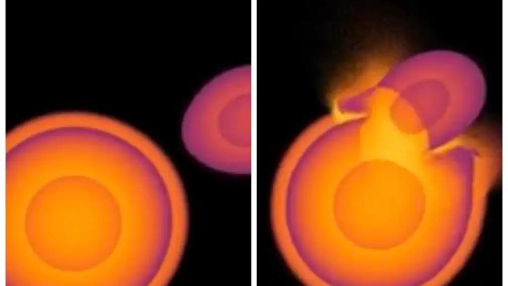 Simulan el impacto de un planeta contra la Tierra Ciencia