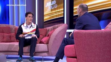 Alberto no puede creerse su marca final en la competición: 