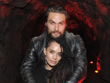Jason Momoa y su mujer Lisa Bonet Jason Momoa y su mujer Lisa Bonet