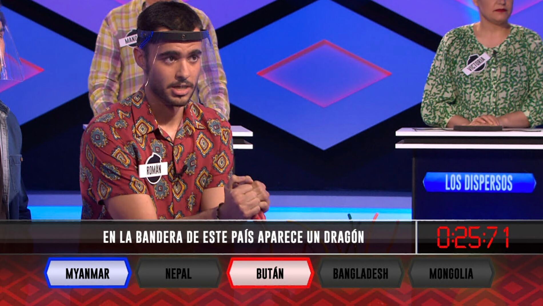 Un concursante experto en banderas sorprende a todos en '¡Boom!'