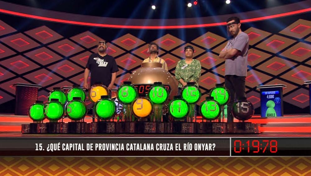 Una palabra catalana provoca las risas entre ‘Los dispersos’ en la bomba final