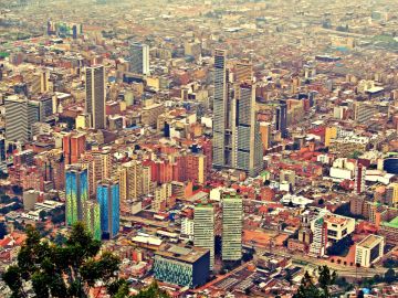 Panorámica de Bogotá, Colombia