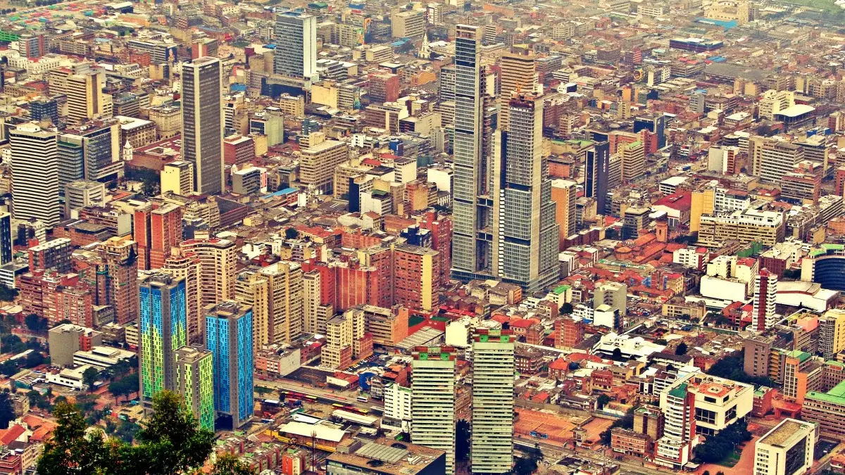 Panorámica de Bogotá, Colombia Panorámica de Bogotá, Colombia
