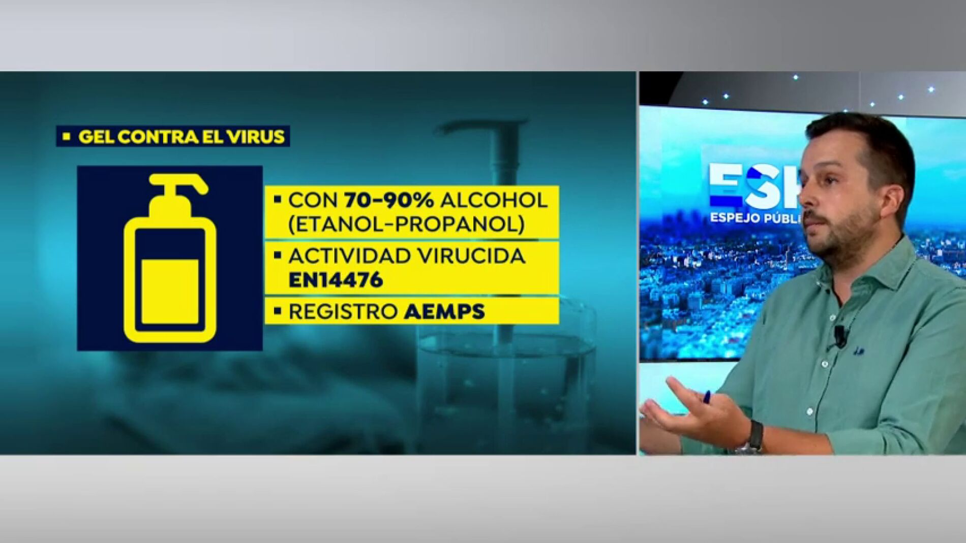 Estas son las cualidades que debe tener un gel hidroalc&oacute;holico para proteger del coronavirus
