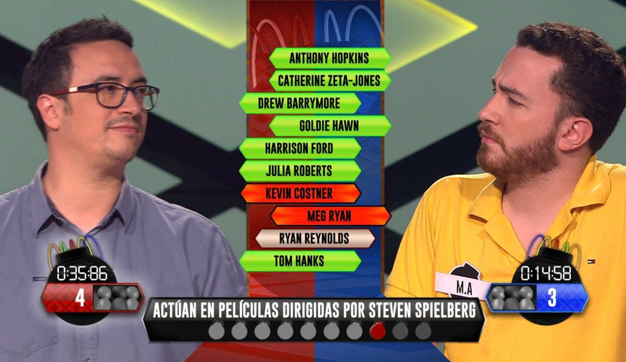 ¡Empatadísima! Una bomba estratégica de lo más ajustada da la victoria a M. A. en ‘¡Boom!’ ¡Empatadísima! Una bomba estratégica de lo más ajustada da la victoria a M. A. en ‘¡Boom!’
