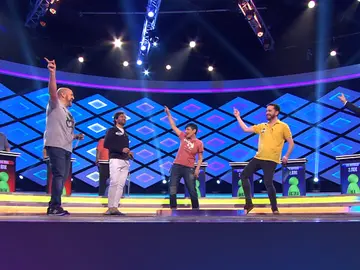 El ritmo de Juanra Bonet anima a 'Los dispersos' a darlo todo en el plató de '¡Boom!' El ritmo de Juanra Bonet anima a 'Los dispersos' a darlo todo en el plató de '¡Boom!'