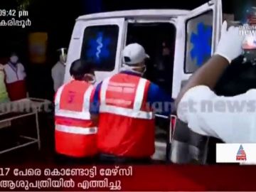 Al menos 10 muertos al estrellarse un avión con 191 pasajeros a bordo en India