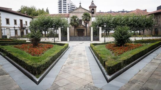 Vista del Convento de las Br&iacute;gidas de Lasarte-Oria (Gipuzkoa) este viernes. 