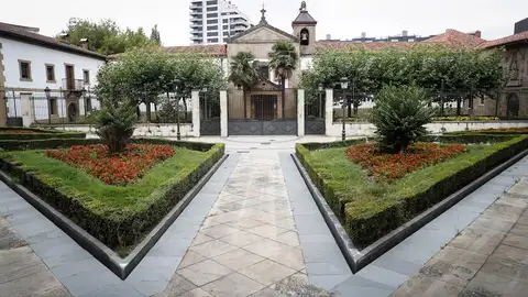 Vista del Convento de las Brígidas de Lasarte-Oria (Gipuzkoa) este viernes. Vista del Convento de las Brígidas de Lasarte-Oria (Gipuzkoa) este viernes.