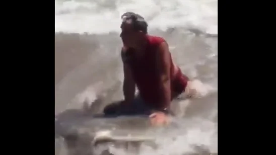 La asociaci&oacute;n Equinac denuncia al hombre que mat&oacute; a un pez luna en la playa de Roquetas de mar, en Almer&iacute;a