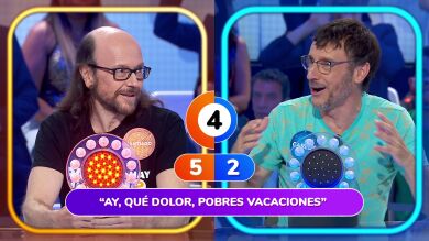 Santiago Segura deja “perplejo” a Carlos Chamarro con su rapidez en ‘La Pista’