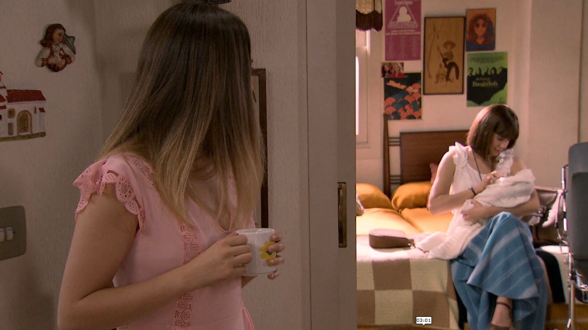 Luisita se da cuenta que Isabel se arrepiente por haber abandonado a su hijo 