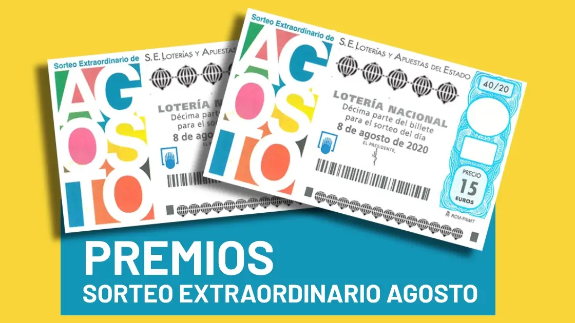 Sorteo Extraordinario de Agosto 2020: Premios del sorteo de la Loter&iacute;a Nacional del 8 de agosto