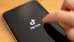 Imagen de la aplicaci&oacute;n de TikTok