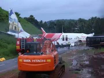Accidente de avión en India Accidente de avión en India