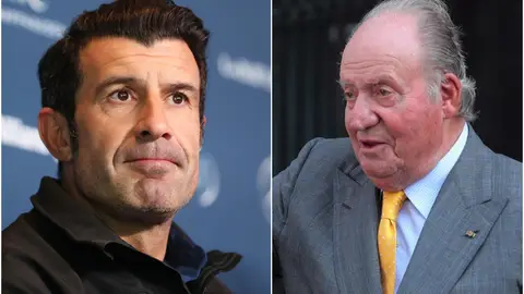 El polémico mensaje de Luis Figo al rey Juan Carlos: "Bienvenido su Majestad, aquí no hay coletas" El polémico mensaje de Luis Figo al rey Juan Carlos: "Bienvenido su Majestad, aquí no hay coletas"
